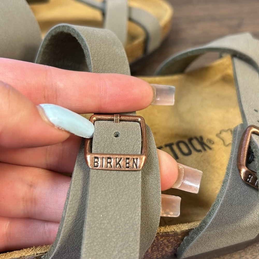 BIRKENSTOCK Mayari Sandals Stone - Picture 6 of 8